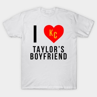 I love Taylor's Boyfriend Kansas City Chiefs Superbowl Champions T-Shirt